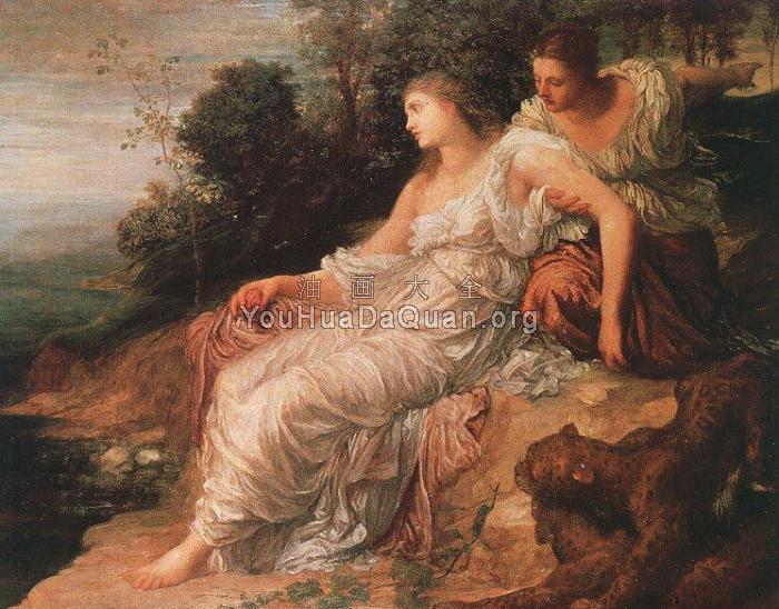 Ariadne on the Island of Naxos - 乔治·费德里科·沃茨